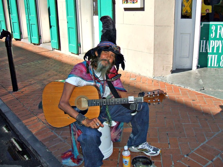 Bourbon Street Entertainer